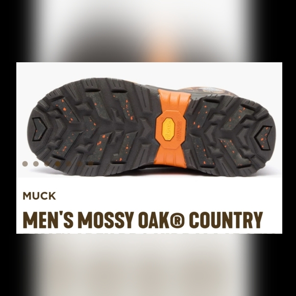 Muck Men's Artic Mossy Oak Camouflage Rain & Snow Boots Size 12 NEW IN THE BOX - Picture 5 of 5